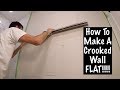 MUD FRAMING!! How to FIX CROOKED WALLS!!!