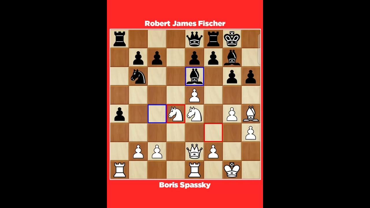 Boris Spassky vs Robert James Fischer √ Ch World Match Reykjavik Iceland 1972.
