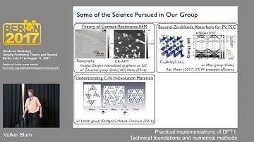 L02, Volker Blum, Practical implementations of DFT I: Technical foundations and numerical methods
