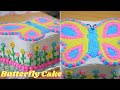 Butterfly Cake | Easy Butterfly Cake | Cake Decorating Video | Manjaris Recipe