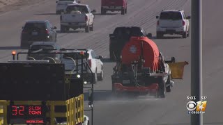 TxDOT crews treating roads with brine ahead of winter weather