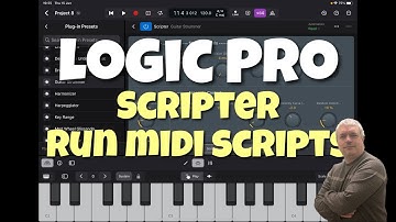 Apple Logic Pro for iPad - Tutorial 26: Scripter Plug-in (Run Midi Scripts)