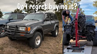I had to pull the engine on my new Land Cruiser