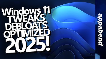 Windows 11 QUICK & EASY Tweaks, Debloat, & Optimizations GUIDE 2025!