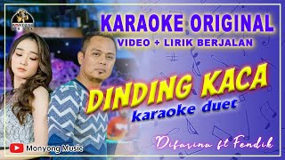 Karaoke Dinding Kaca - Difarina feat. Fendik - Om Adella (Video Karaoke Original   Lirik Berjalan)