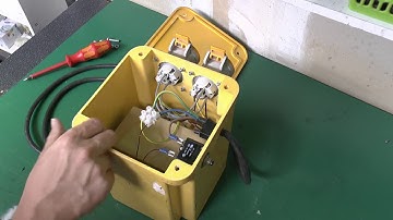 110V Site Transformer Repair