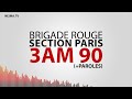 HD 3am 90 BR Section Paris Paroles