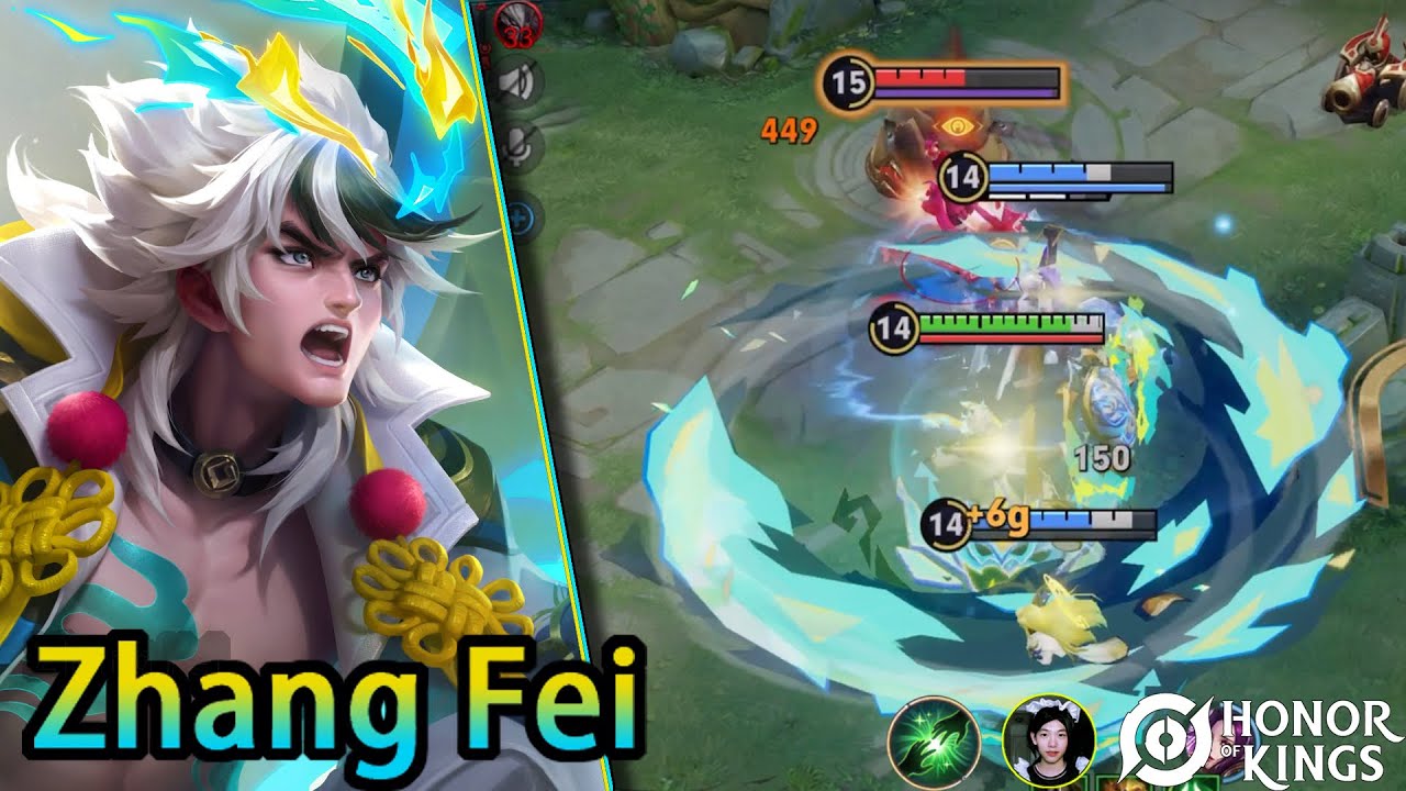 Honor of Kings（Zhang Fei）May 5th Friends' Day skin｜Skin do Dia dos Amigos de 5 de maio