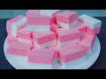 Apenas Açúcar e Gelatina 😱 Sobremesa Que Vai Deixar Todos de Boca Aberta! Marshmalow Caseiro Fácil.