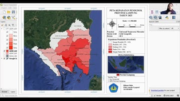 📍 Tutorial Pembuatan Peta Kepadatan Penduduk Menggunakan QGIS