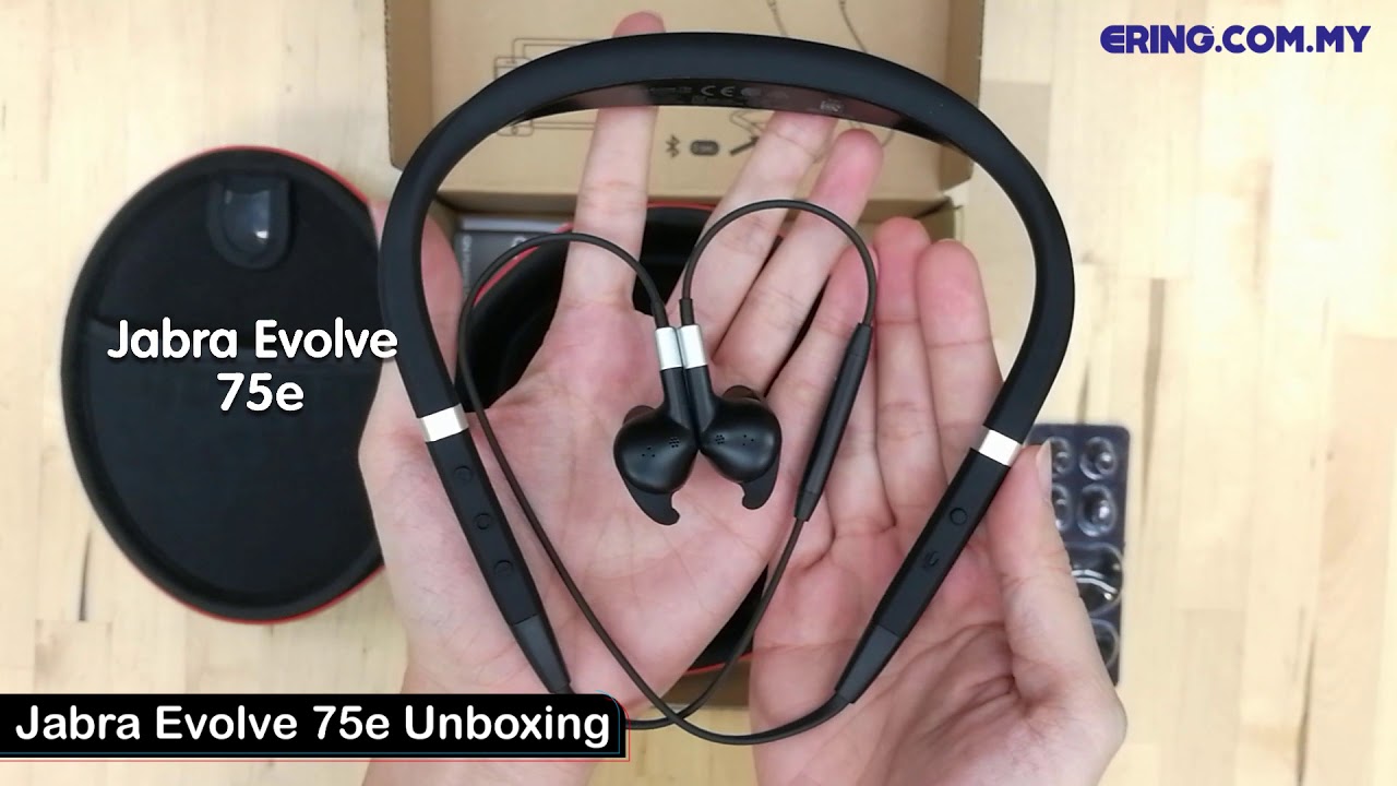 Unboxing! Jabra Evolve 75e