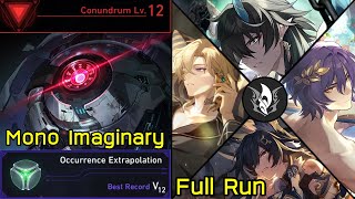 Conundrum Lv.12 DHIL Mono Imaginary Occurrence Extrapolation Dice Full Run