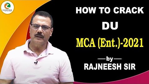 How to crack #DU #MCA | Best teacher in Mathematics