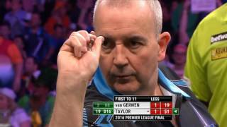Michael van Gerwen v Phil Taylor แดดแดฐ Final, Betway Premier League Darts 2016