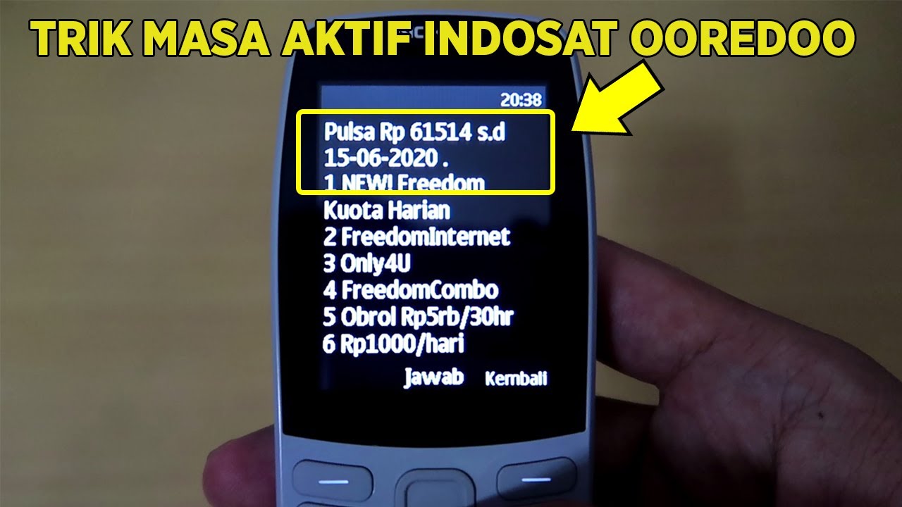Cara Perpanjang Masa Aktif Indosat Tanpa Beli Pulsa 