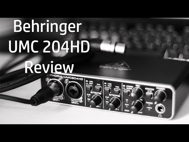 Behringer　UMC204HD Behringer UMC204HD U-phoria USB Audio Interface for sale