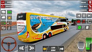 Offroad Bus Simulator 3D Game Extreme Coach Bus Simulator Game 2026 Andriod Gameplay screenshot 1