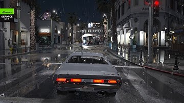 GTA 5 Remastered Weather With Insane Realistic Graphics Mod Gameplay 4K60FPS Ray Tracing On RTX3080