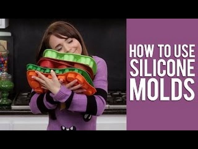 How to Use Silicone Molds with Chocolate, Gummy Candy, and Fondant 