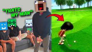 Wii Golf is SO FUNNY With The Goofy Gang