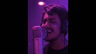 Arthur Gunn in studio singing Save Me Now 😯❣