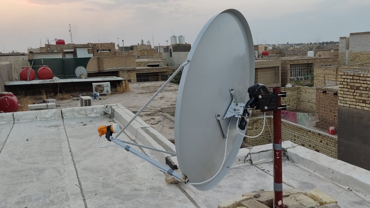 تركيب ماطور H-H بريميوم على طبق حجمة 110سم في محافظة ميسان كل التفاصيل اسفل الفيديو