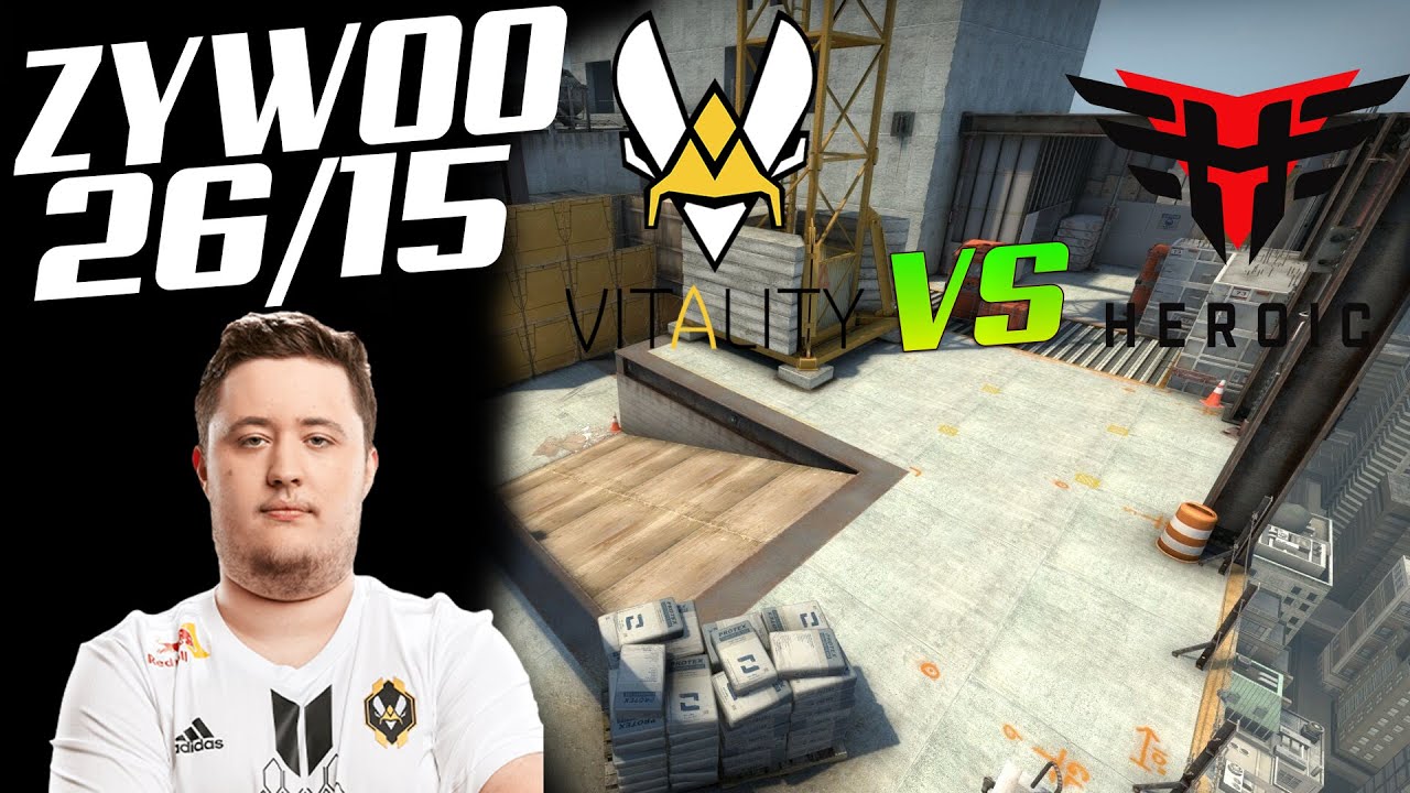 CSGO POV VITALITY ZYWOO(26/15) VS HEROIC VERTIGO DreamHack Open Fall GRAND FINAL 2020 25.10.20!