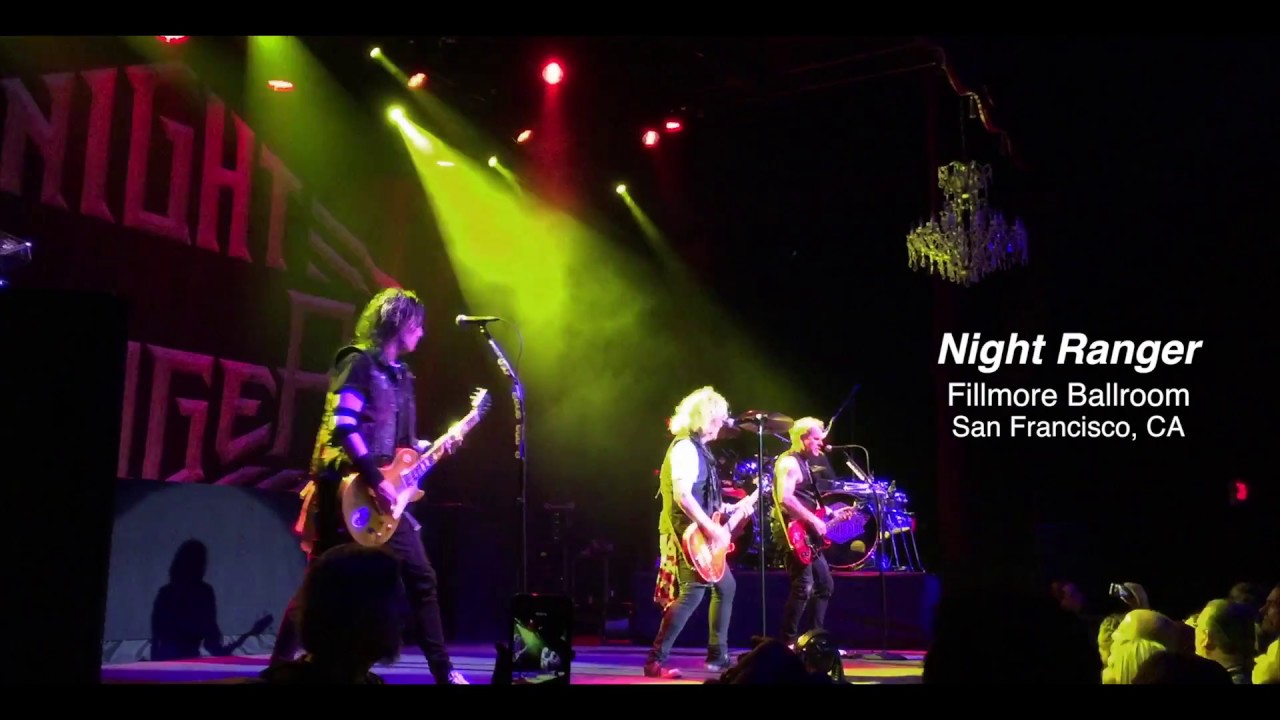 Night Ranger LIVE @ The Fillmore ~ San Francisco, CA • 2016