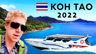 Traveling to KOH TAO, THAILAND (Train & Boat) 2022