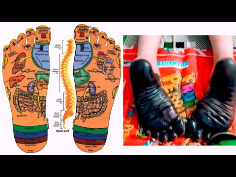 Reflexology Therapy // Detox foot 👣 massage therapy video // Reflexology Therapy Benefits //#live