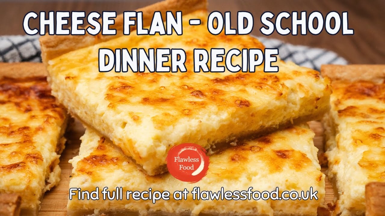 Cheese Flan Old School Dinner Recipe