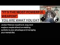 The #1 Shadow Work Tool &amp; Your Mental Diet | Dr J (Peterson), Jung, Josh