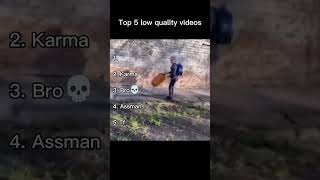 Hope the baby js safe '5' || Top 5 low quality videos.
