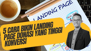 Tutorial Membuat Landing Page Donasi Yang tinggi Konversi #digitalfundraising