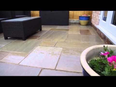 Nustone - Autumn Brown Indian Sandstone Paving - Garden Patio Slabs
