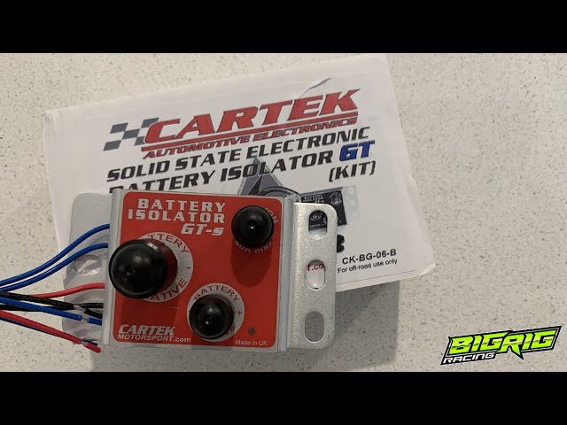 Cartek Isolator - Battery Isolator GT and Electronic Kill Switch CK-BG-06-B