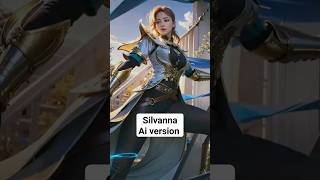 Silvanna Mobile legend versi Ai #mobilelegends #silvanna