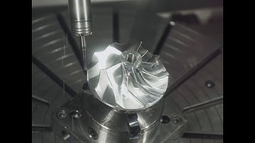 Impeller 5 axis milling