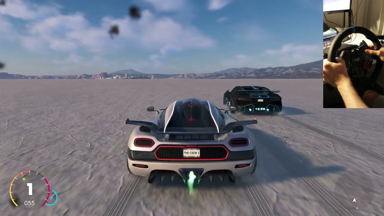 Koenigsegg Agera RS vs Bugatti Divo Drag Race - TC2 (PS5|G29) | مسابقه افسانه ای بین دو سوپراسپرت