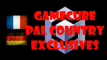 Nintendo GameCube PAL Country Exclusives