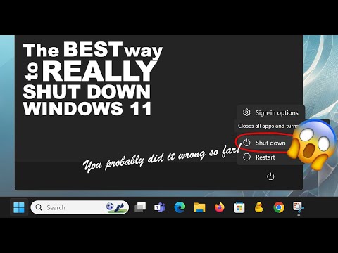 How to properly shut down a Windows 11 PC: Did you ever try THIS?