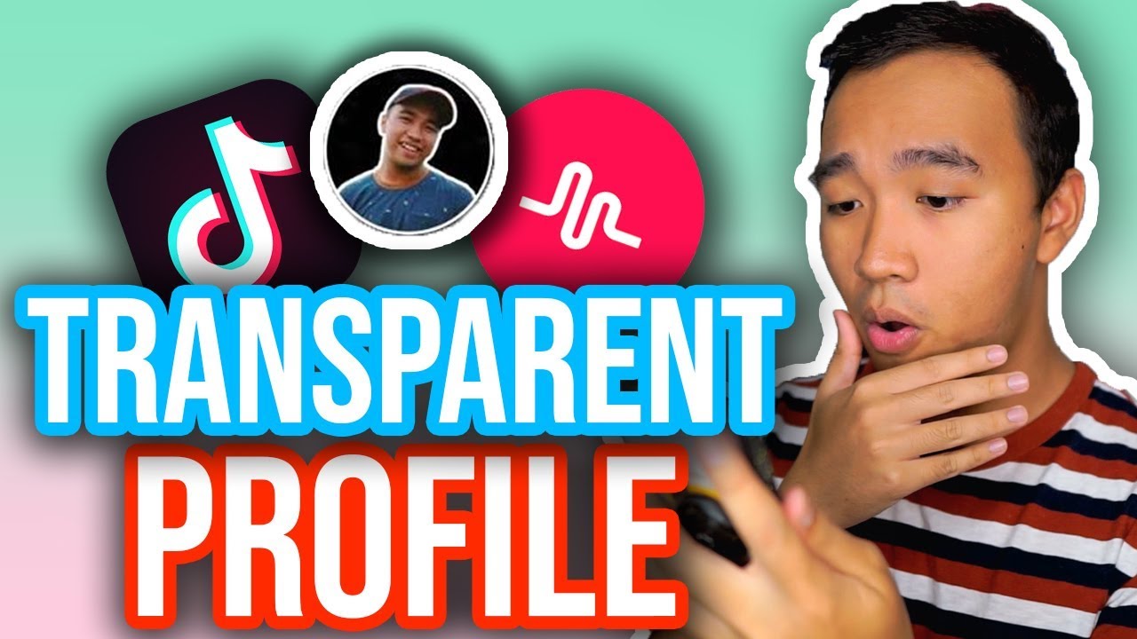 How To Make Your Profile Picture Transparent On Tiktok Ios