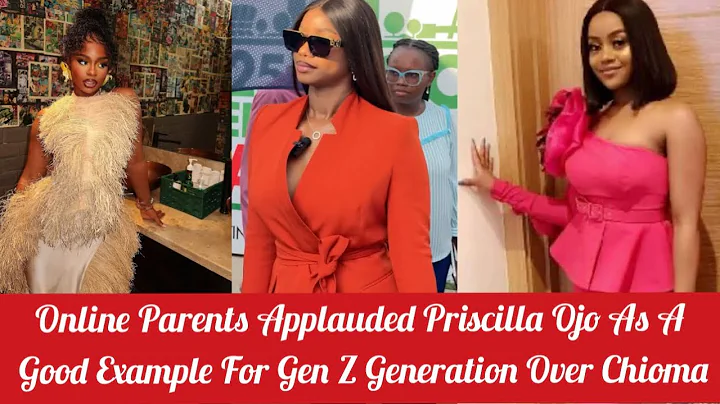 See As Online Parents Applauded Priscilla Ojo As Role Model For New Generation Over Chioma #priscy 