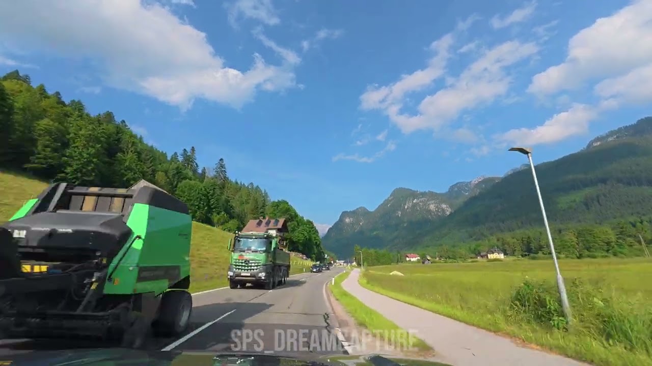 Scenic Drive: Gosaukammbahn to Lupitsch, Austria (4K) 2025