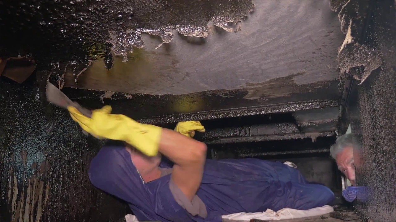 Watch us Cleaning the Nastiest Brisbane Chinese Duct & Canopy Every