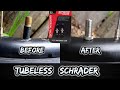 Schrader Valve Ghetto Tubeless