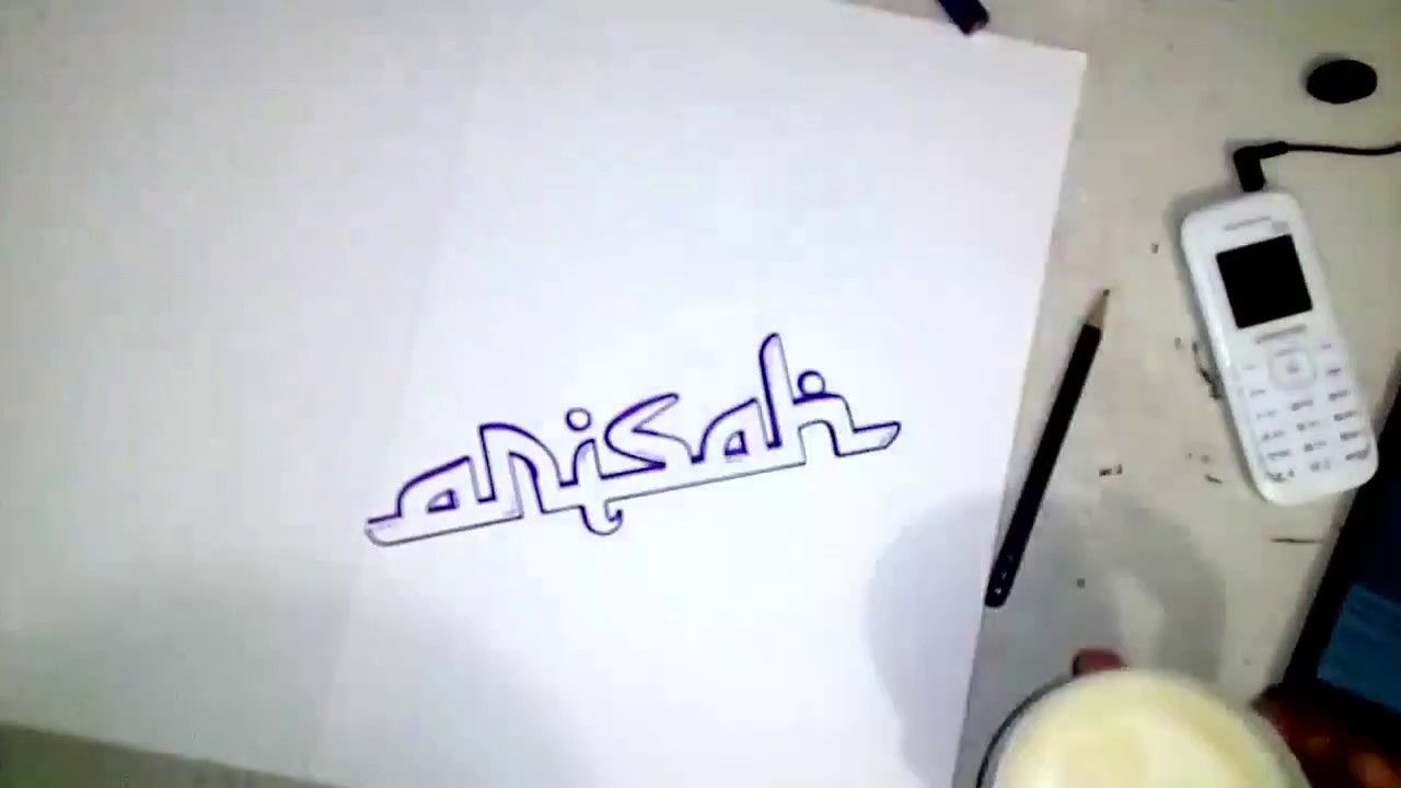 Doodle Timedoodle Nameanisah Doodle Flower YouTube