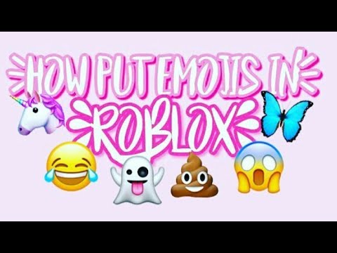How To Use Emoji In Roblox Bloxburg Youtube - how to put emojis on roblox with pc in less than 1 minute wudybloxer