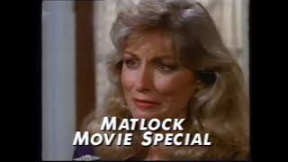 Matlock The Suspect (film) - 1993 Australian TV Promo