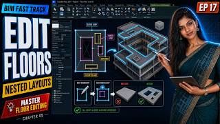 Revit 2027 Floor Editing & Nested Floor Layouts | BIM Fast Track | Chapter 5 EP 17